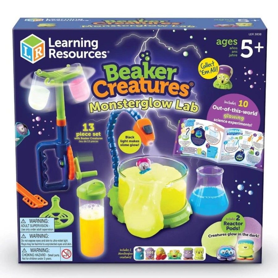 Stem Kits Learning Resources | Beaker Creatures Monsterglows Lab