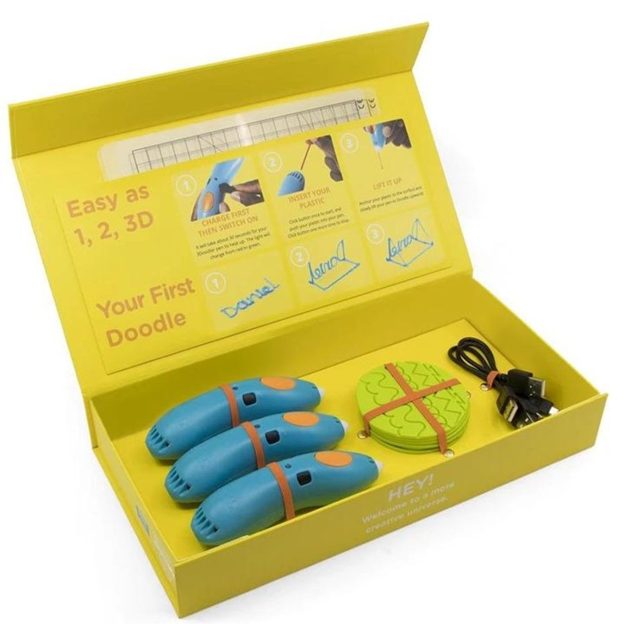 Stem Kits 3Doodler | 3Doodler Edu Start Learning Pack - 6 Pens