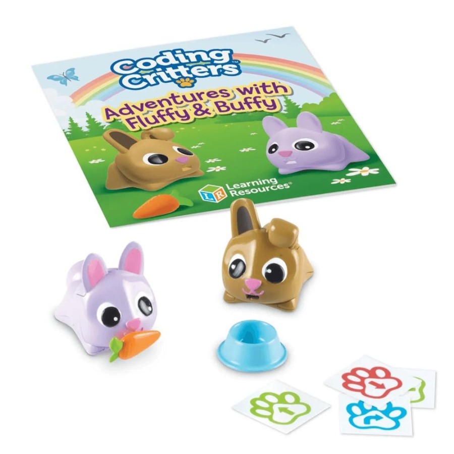 Accessories Learning Resources | Coding Critters Pair-A-Pets Adventures With Fluffy & Buffy