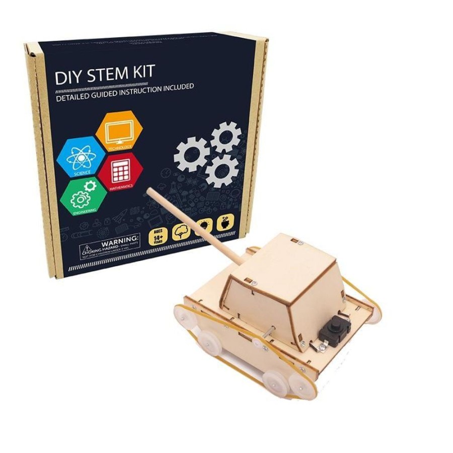 Stem Kits PlaKing | Mini Tank Toy